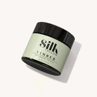 timber whipped beef tallow grasgevoerd eucalyptus dennen cederhout 60 ml silk tallow